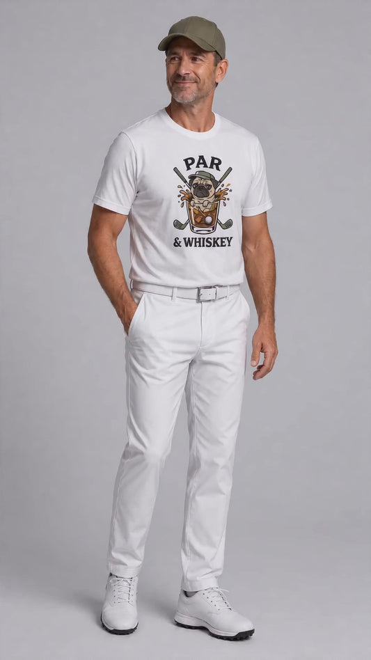 Mops Golf T-Shirt – Par & Whiskey Unisex