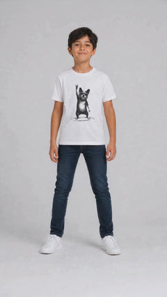 Cool Dog Kinder T-Shirt – Sonnenbrillen Hund Design