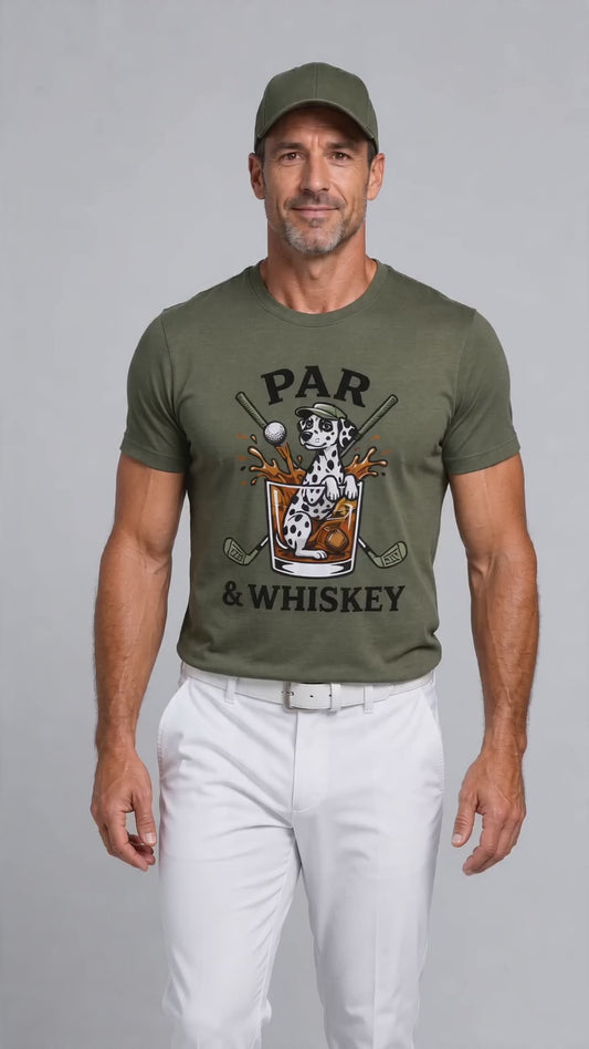 Dalmatiner Golf T-Shirt – Par & Whiskey