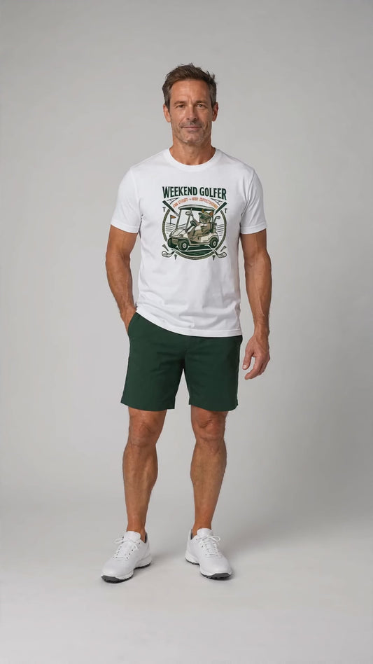 Frenchie Golf T-Shirt – Weekend Golfer