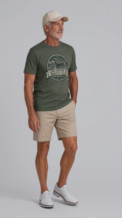 Dackel Golf T-Shirt – Tief am Boden