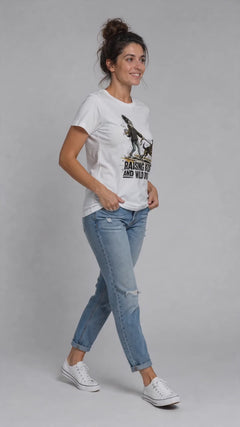 T-Shirt – Kinder & wilde Hunde erziehen