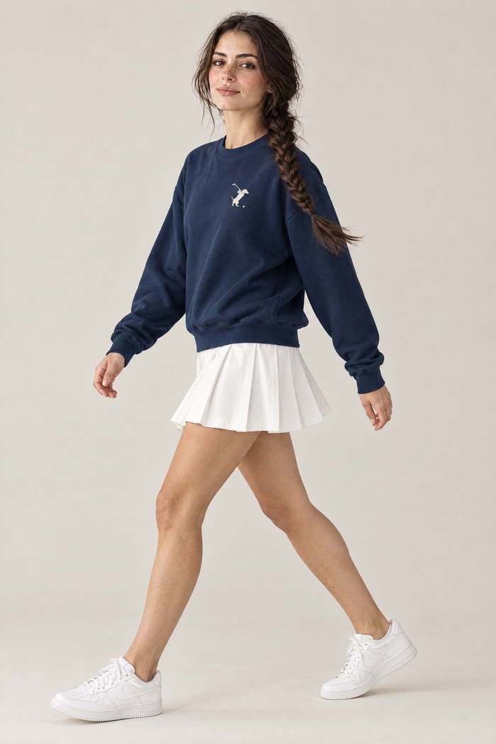 Swing Dachshund Golf Sweatshirt