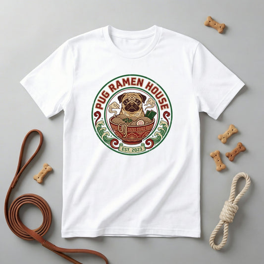 T-Shirt - Pug Ramen House