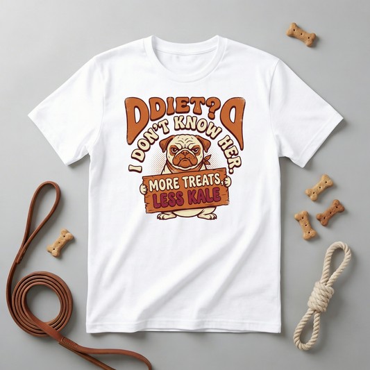 T-Shirt - Diet? I Don't Know Her, More Treats